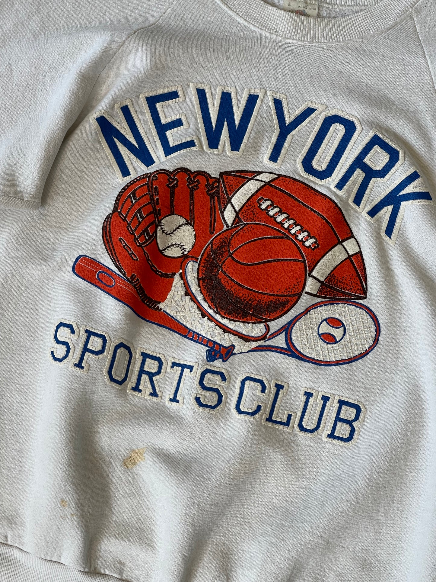 Vintage New York Sports Club Crew Neck