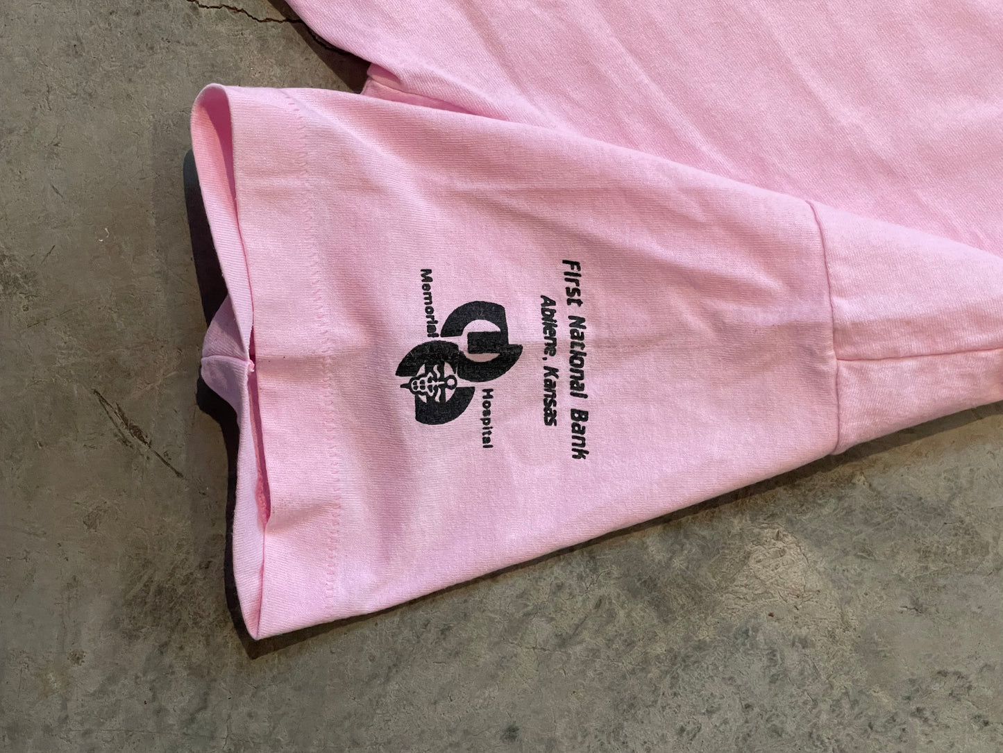 Vintage 5k Race Shirt Pink—M/L