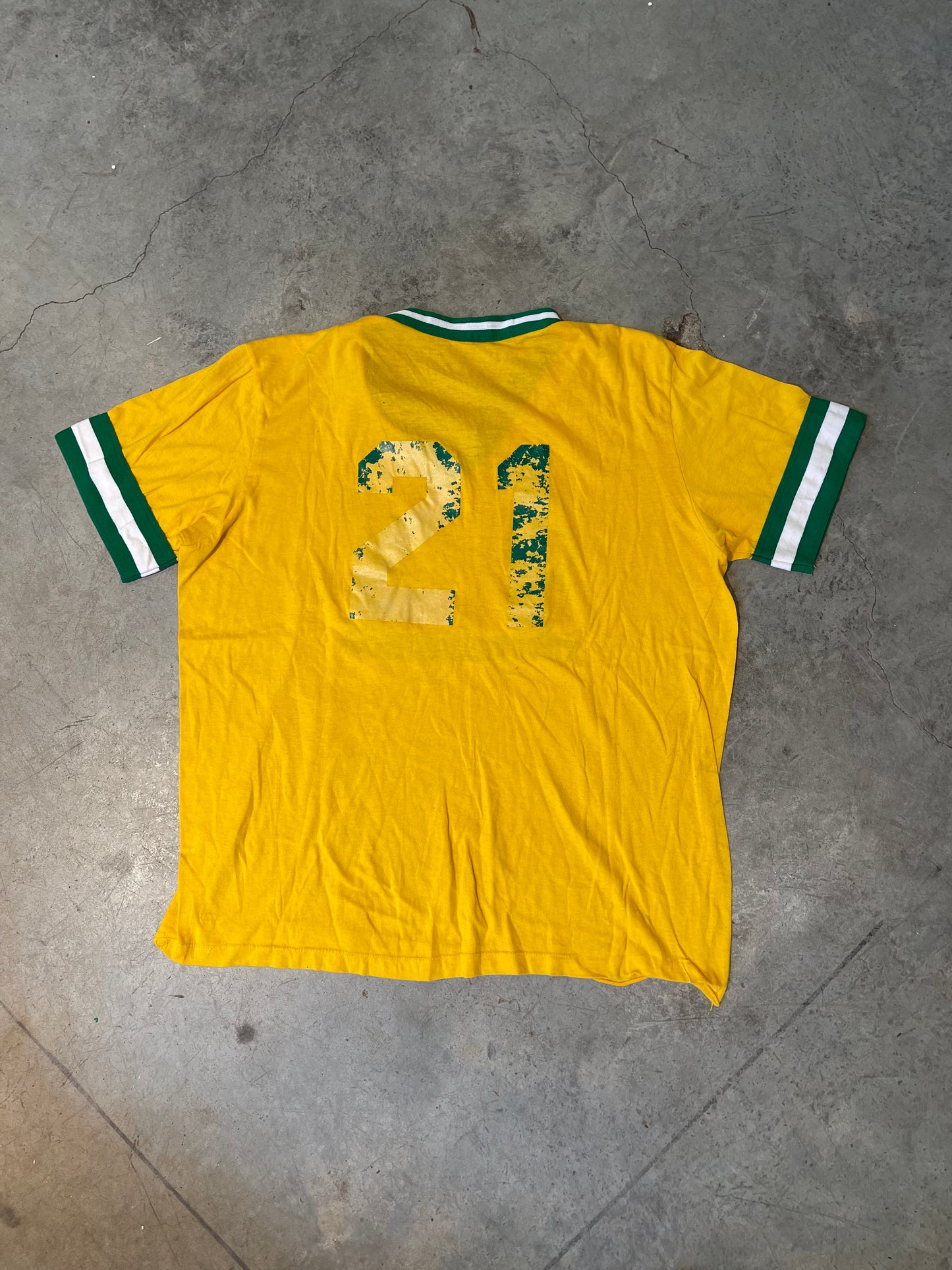 Vintage Aardvarks Yellow Shirt—M/L