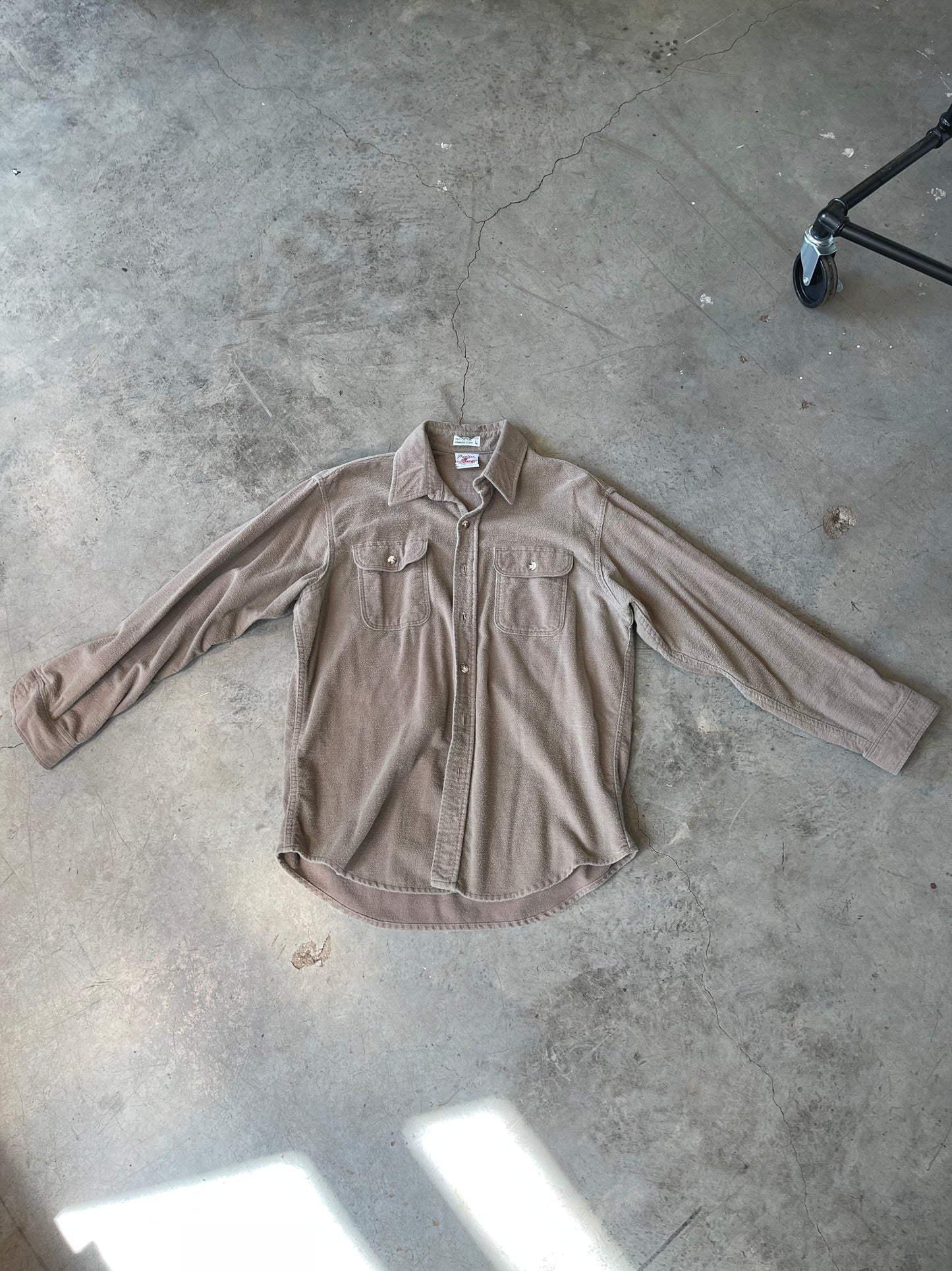 Prentiss Outdoor Chamois Cloth Flannel Button Down—L