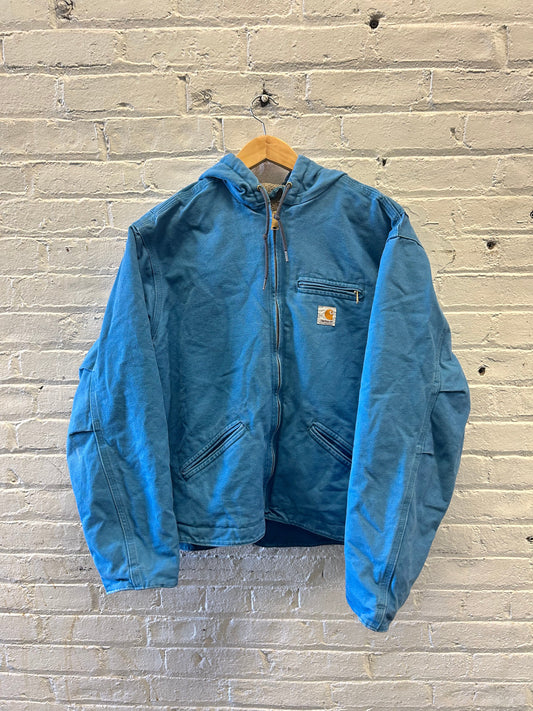 Carhartt Blue Work Jacket - Large