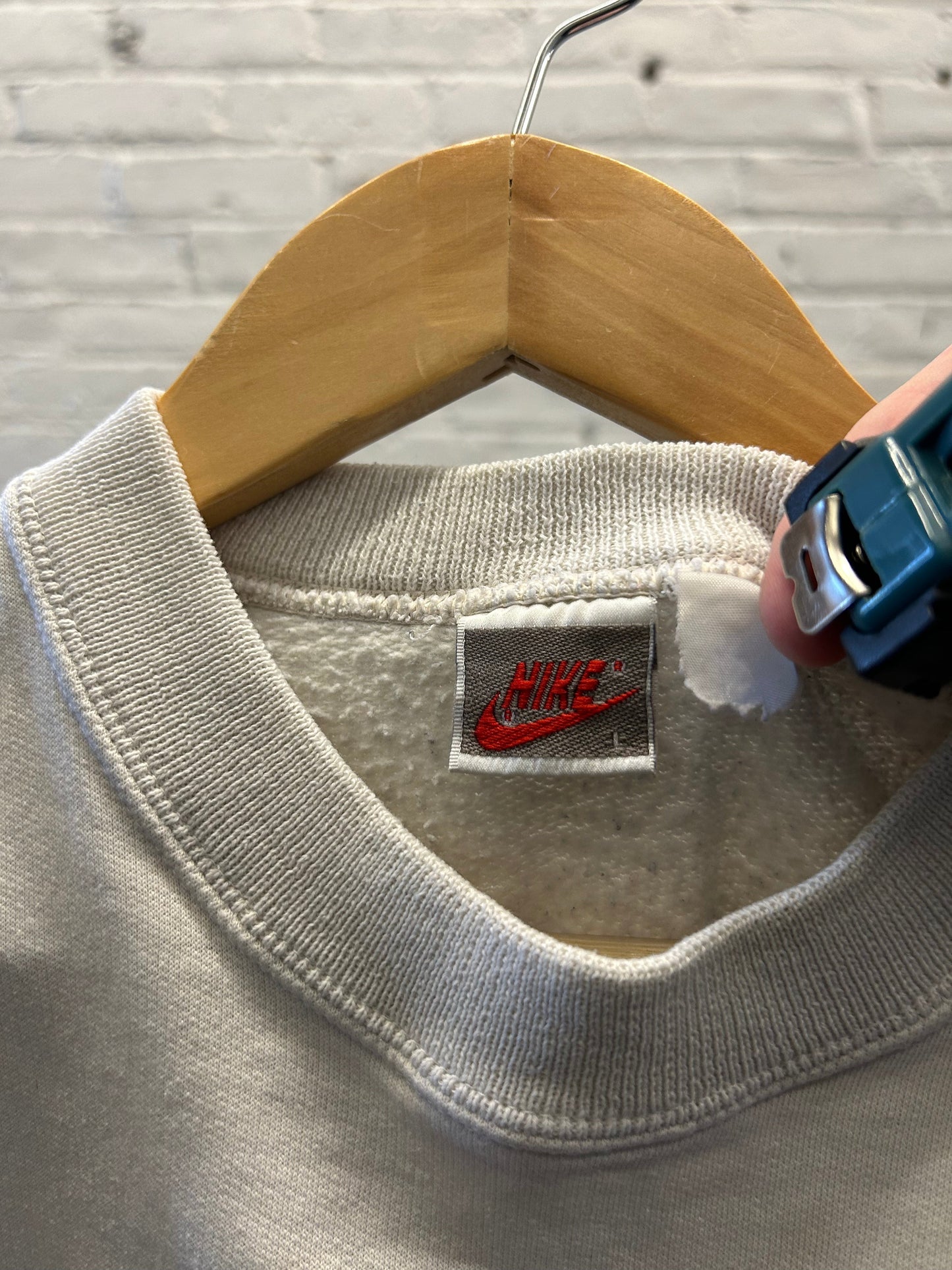 British Sport Nike Cutoff Sweatshirt - Large
