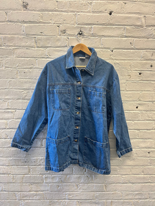 Denim Chore Coat - Medium