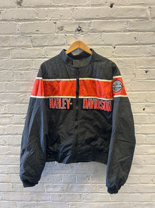 Harley Davidson Biker Jacket - Large