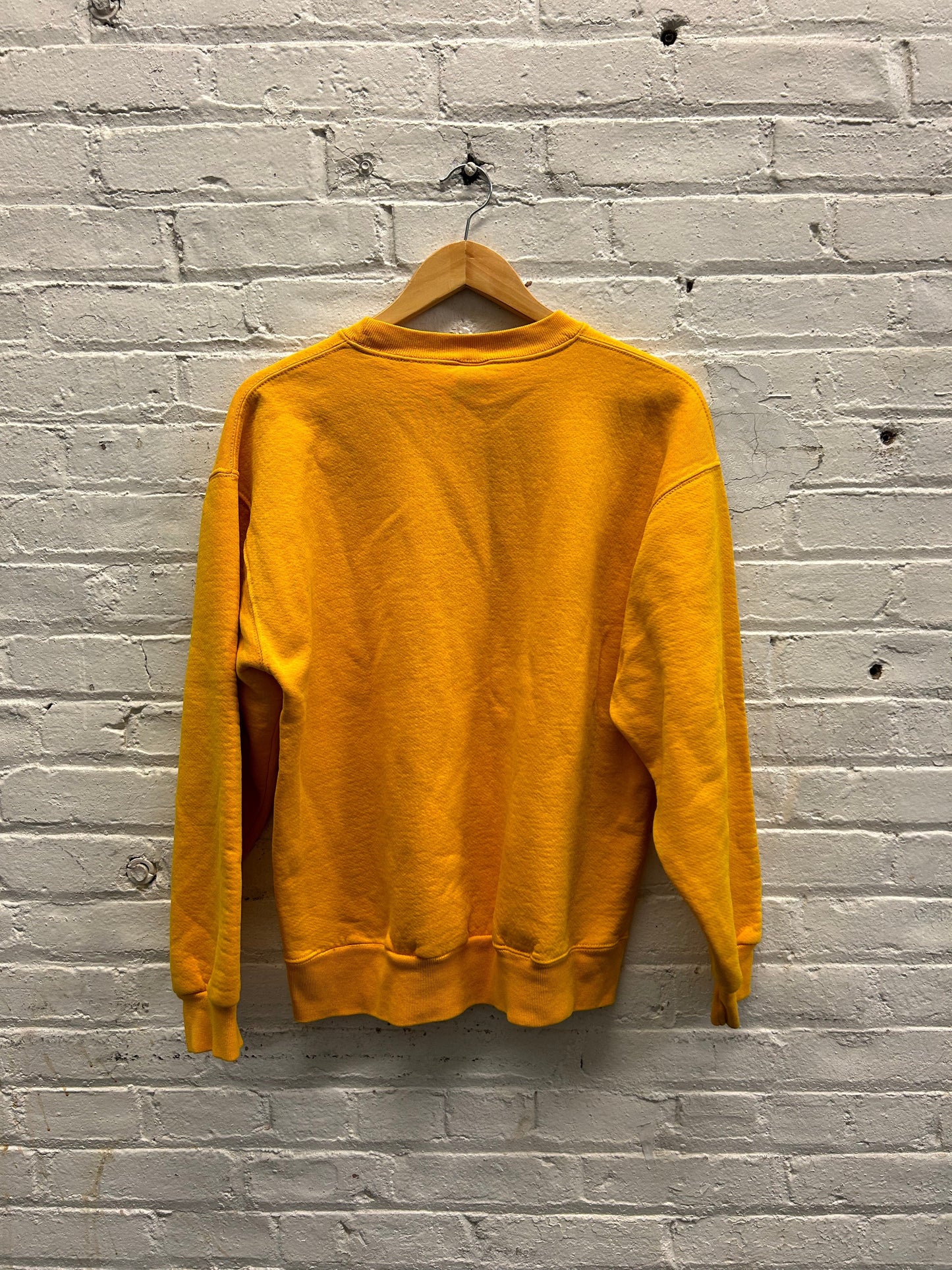 Russell Athletic Yellow Crewneck - Large