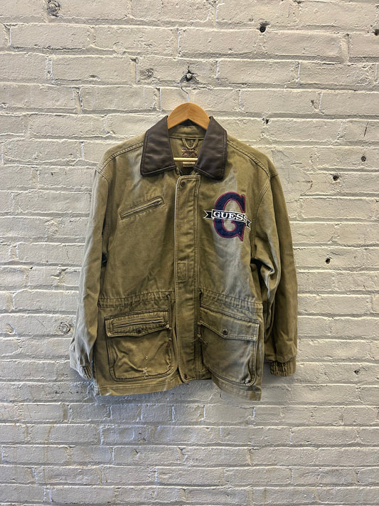 Vintage Guess Olive Green Jacket