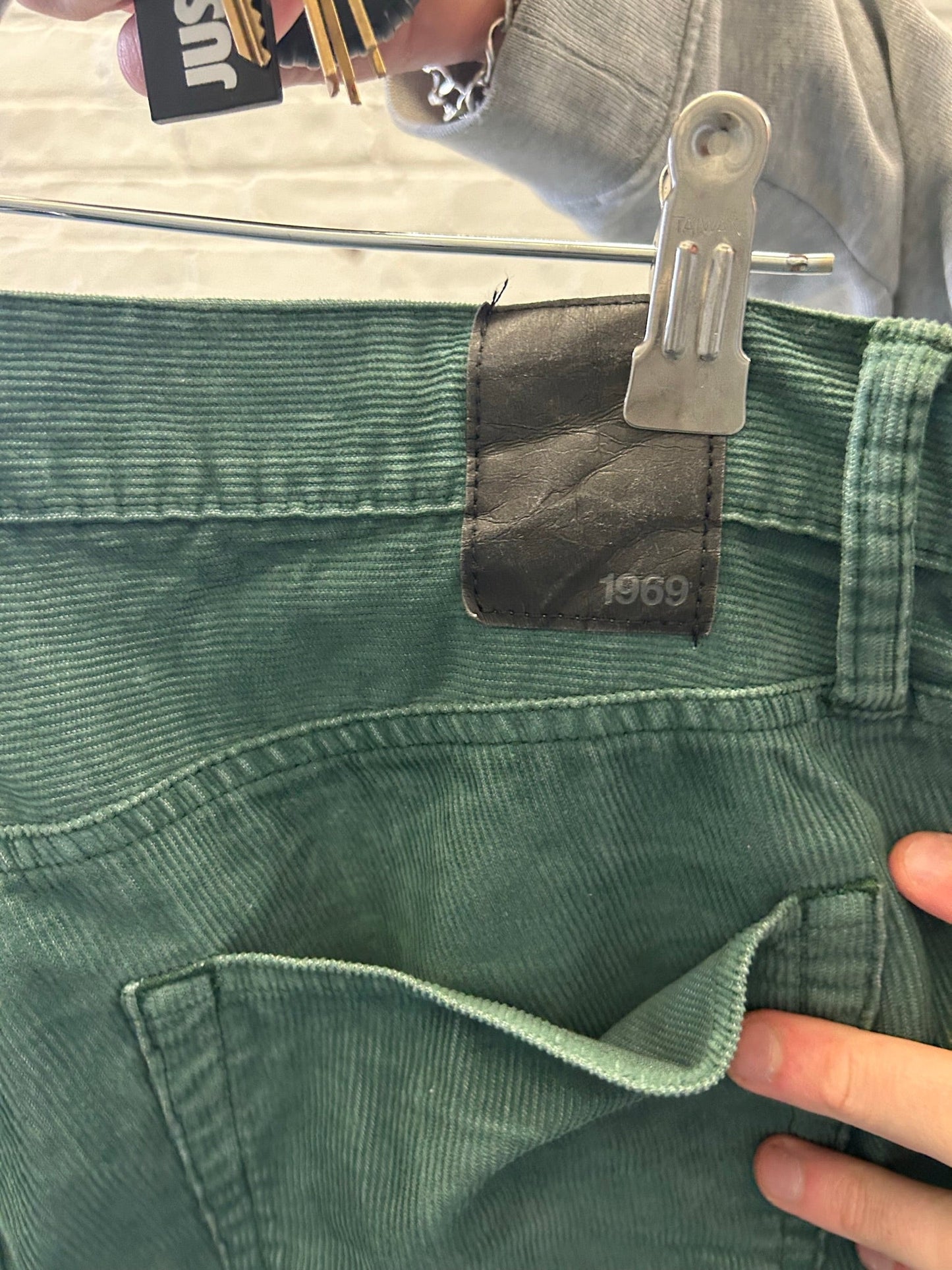 Gap Green Corduoy Pants