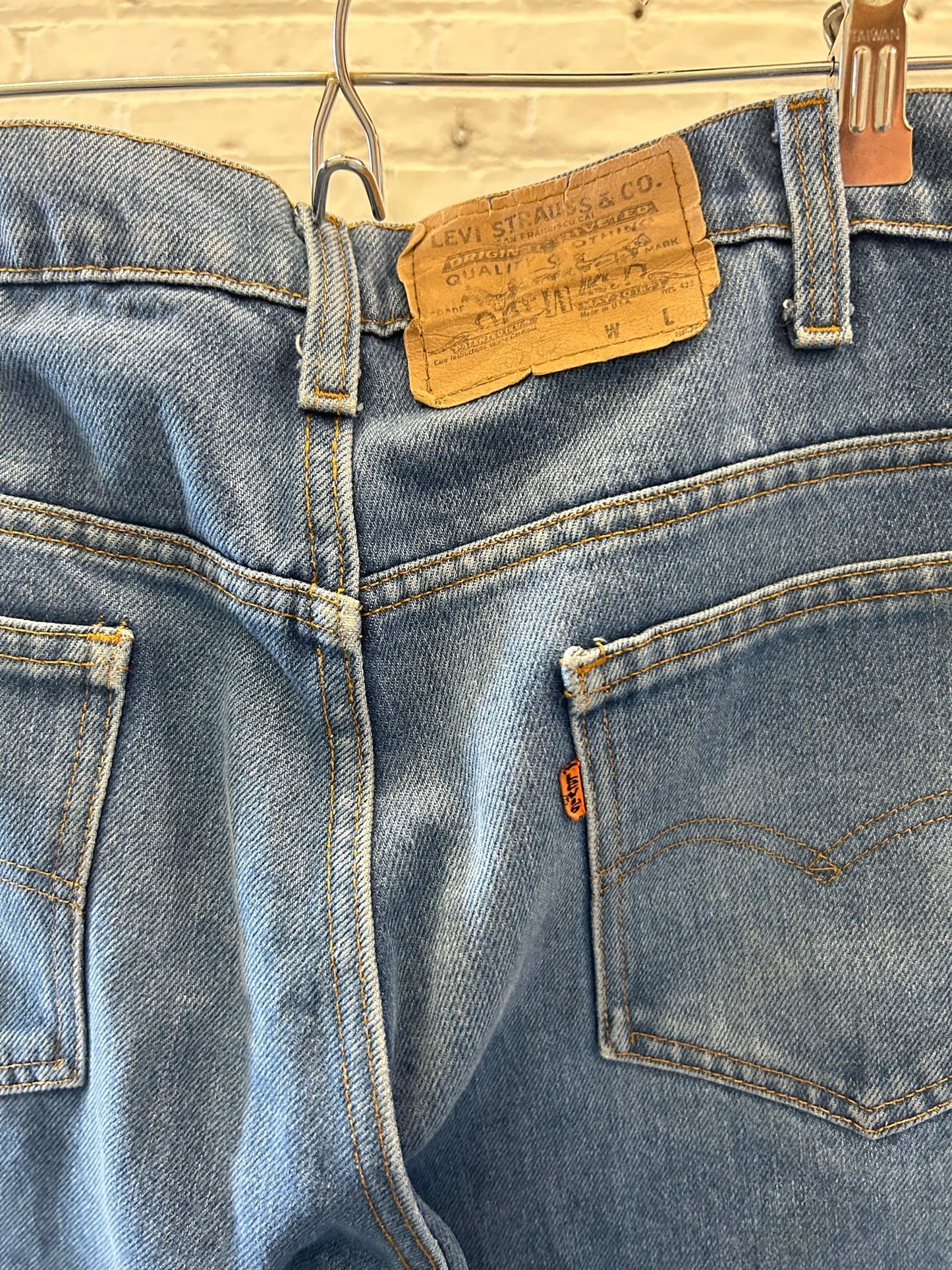 Levi's Orange Tab Jeans