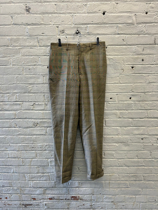 Towncraft Penneys Striped Plaid Pants Size 31