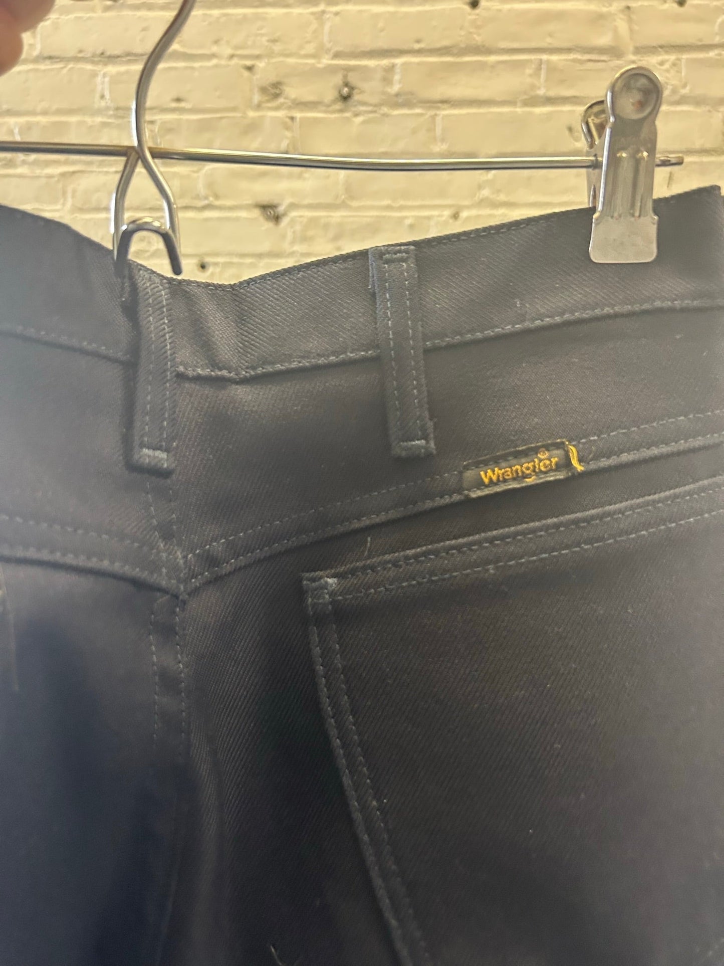 Black Wrangler Wrancher Pants