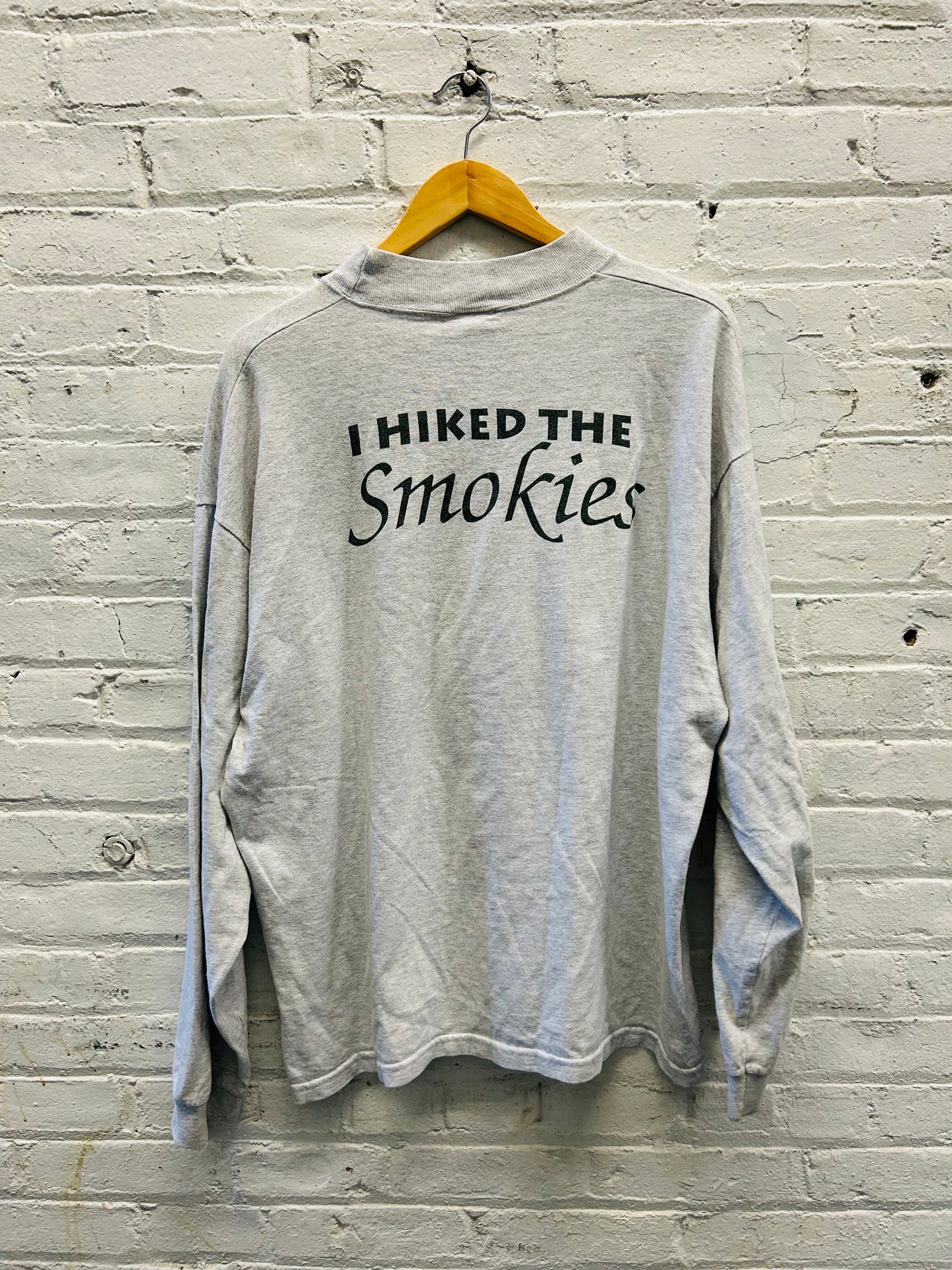 I Hiked the Smokies Weed Crewneck - Large