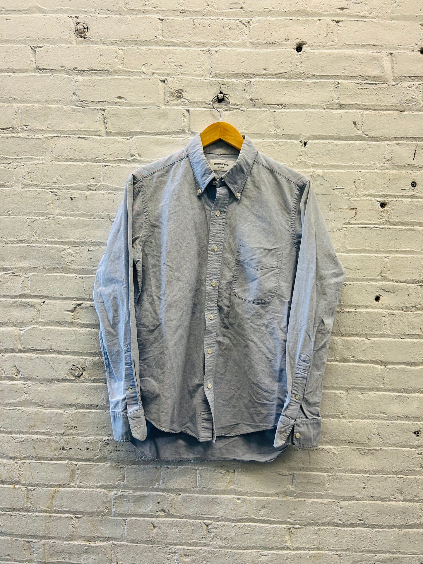 Thom Browne Button-Up Shirt - Large